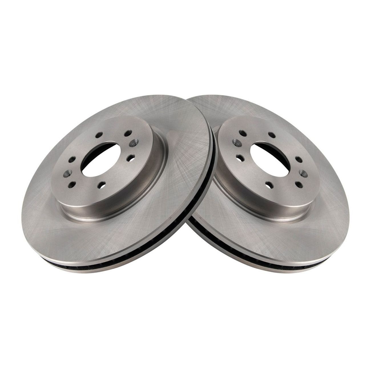 For 09 Borrego Sport Utility Front Disc Brake Rotor Set Driver & Passenger Sides