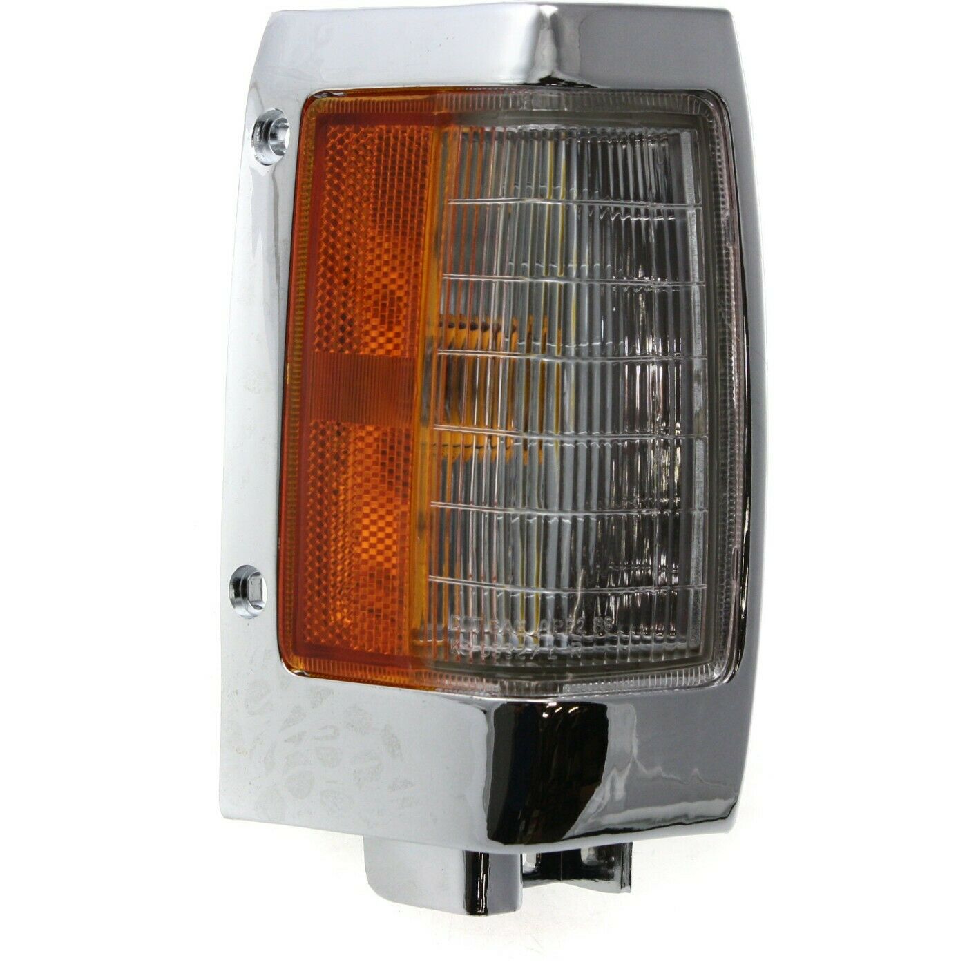 Chrome Parking Corner Side Marker Signal Light Lamp Pair Set For D21 Pickup