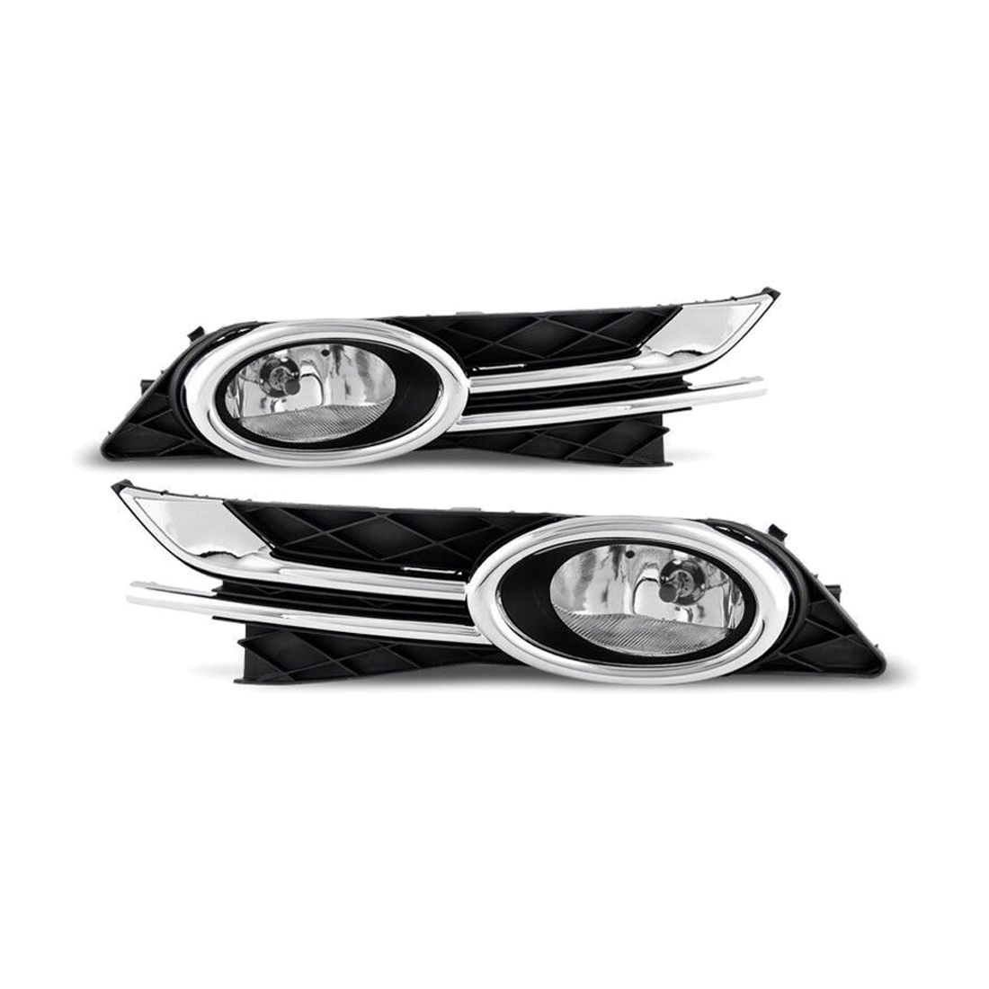 For 2014-2017 Odyssey EX-L Fog Lights Bumper Lamps W/Switch+Bulb Left+Right