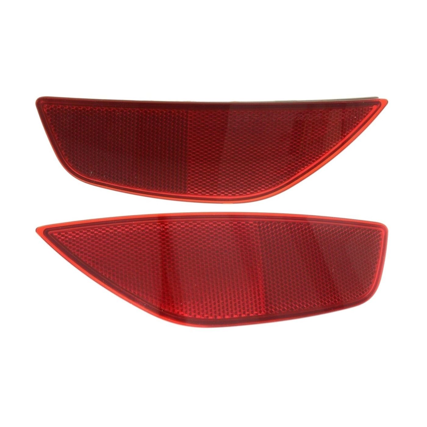 Bumper Reflector For Ford 11-19 Fiesta Hatchback Set Of 2 Rear Left And Right