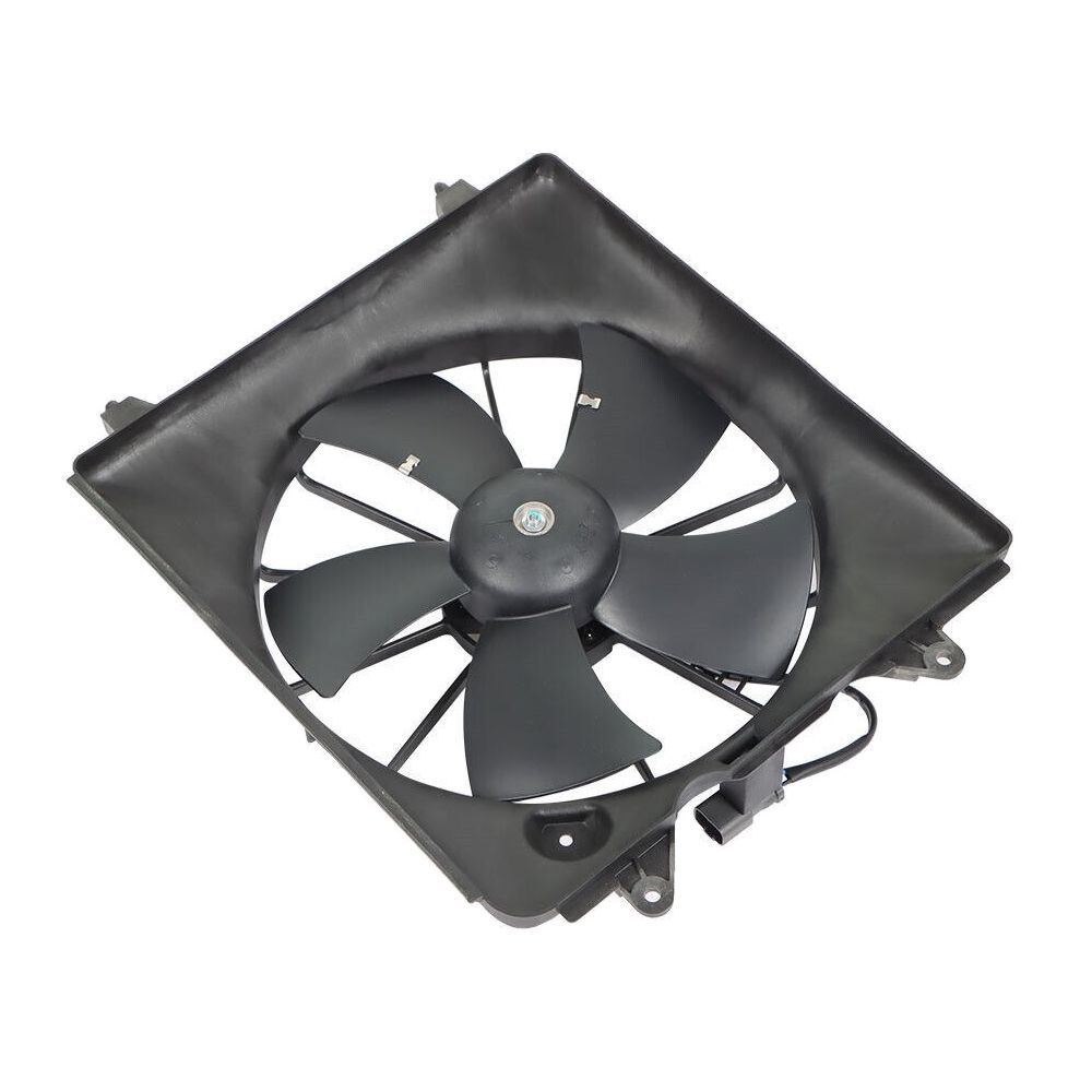 AC A/C Condenser Cooling Fan Radiator For Honda CRV CR-V 2007-2009 2.4L LH + RH