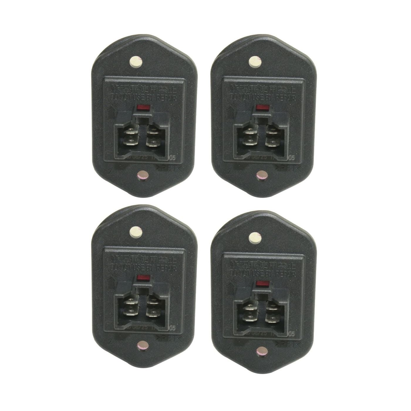 4 Sets Of - Blower Motor Resistor For 2009-2014 Honda Fit Hatchback