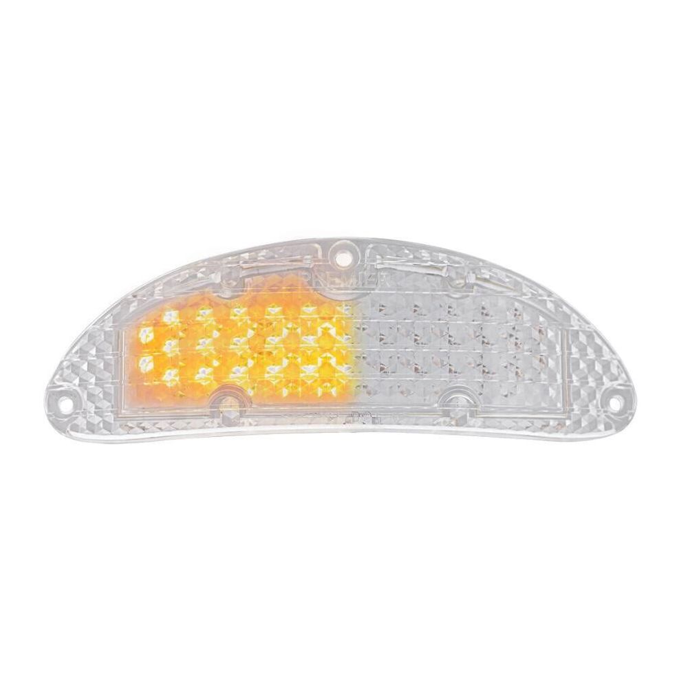 Clear For 1955 Chevrolet Two-Ten Series Del Ray Coupe Led Parking Light Set
