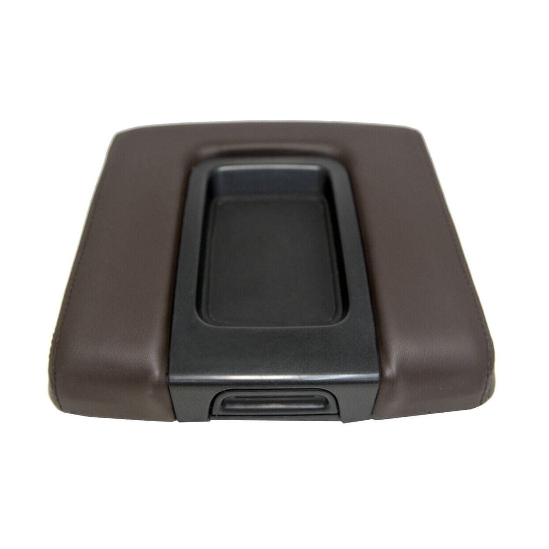 Console Lid Armrest Leather Cover For GMC Sierra 2014-2020 Cocoa