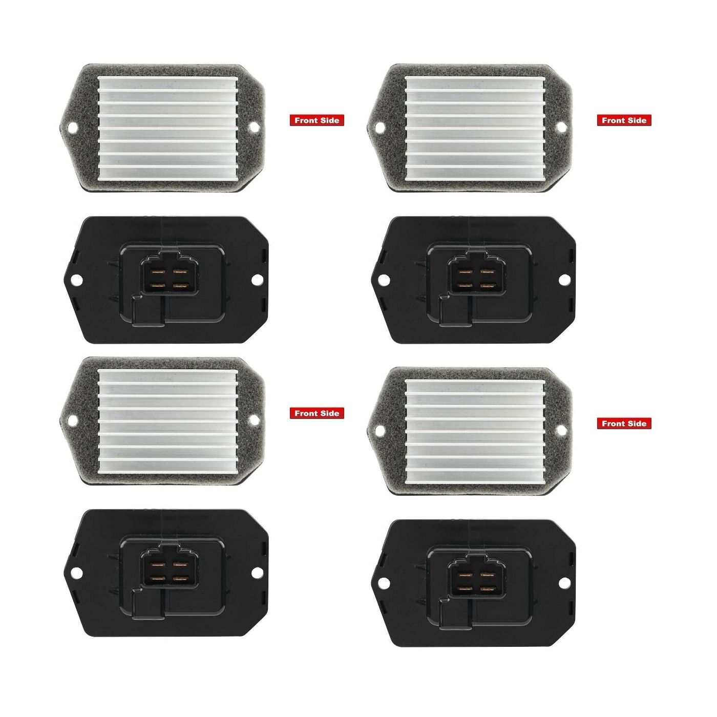 4 Sets Of - HVAC Blower Motor Resistor For Honda 2005-2010 Odyssey 2009 Pilot V6 3.5L