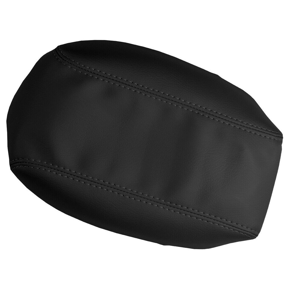 Console Lid Armrest Cover Leather For Toyota Corolla 2014-2019 Black