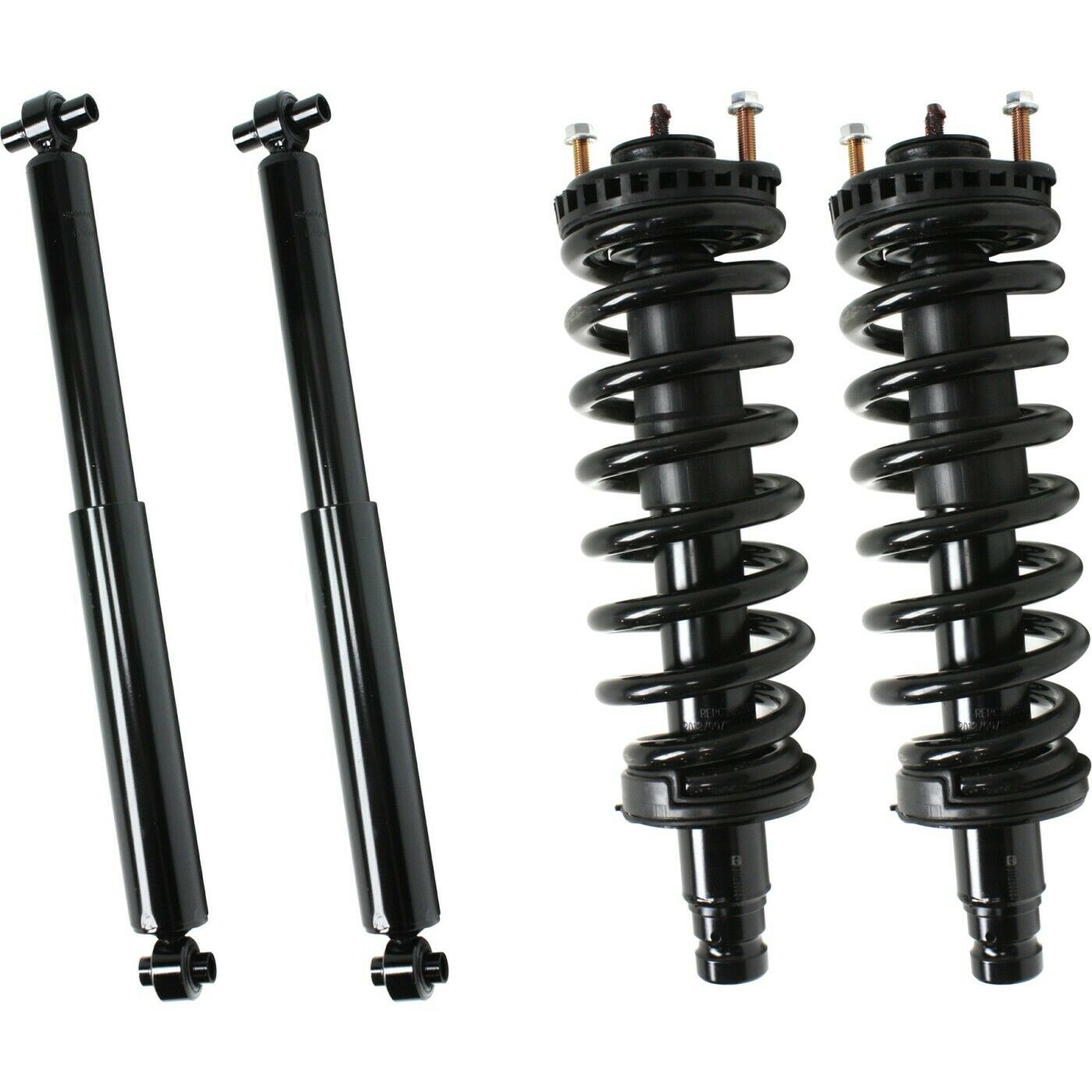 Front Complete Struts & Rear Shocks Set Fits Trailblazer Envoy SSR Ascender 2