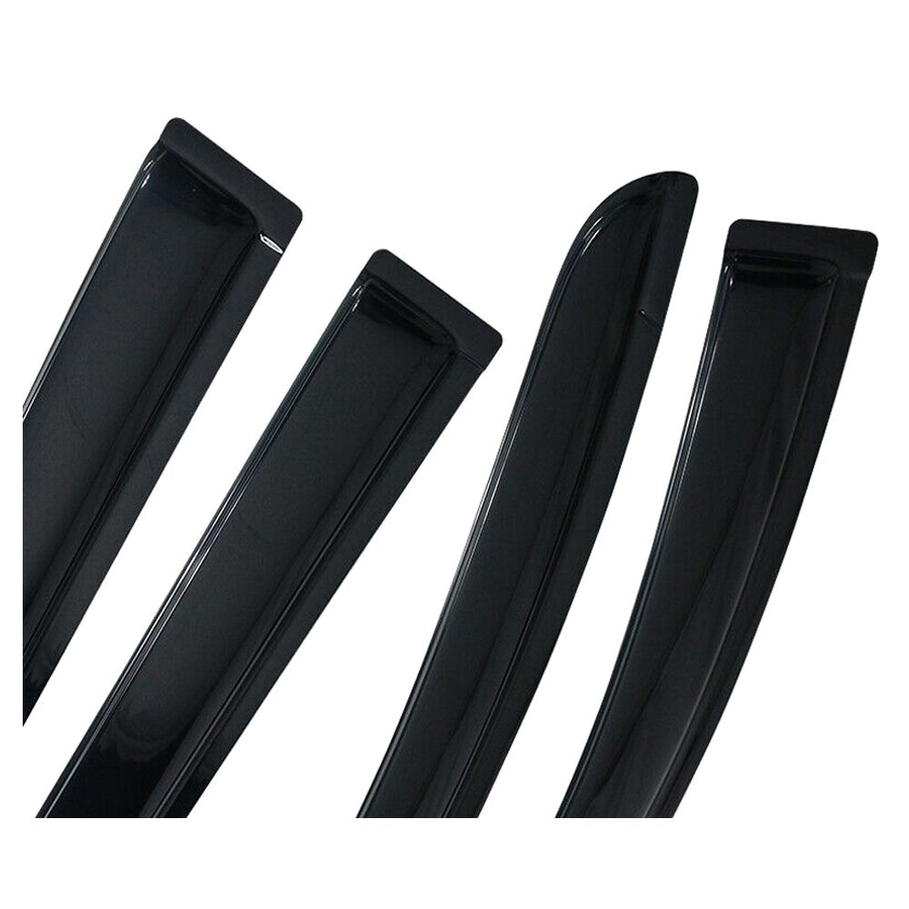 Fits 08-16 Chrysler Town 08-18 Grand Caravan Acrylic Window Visor Rain Sun Guard