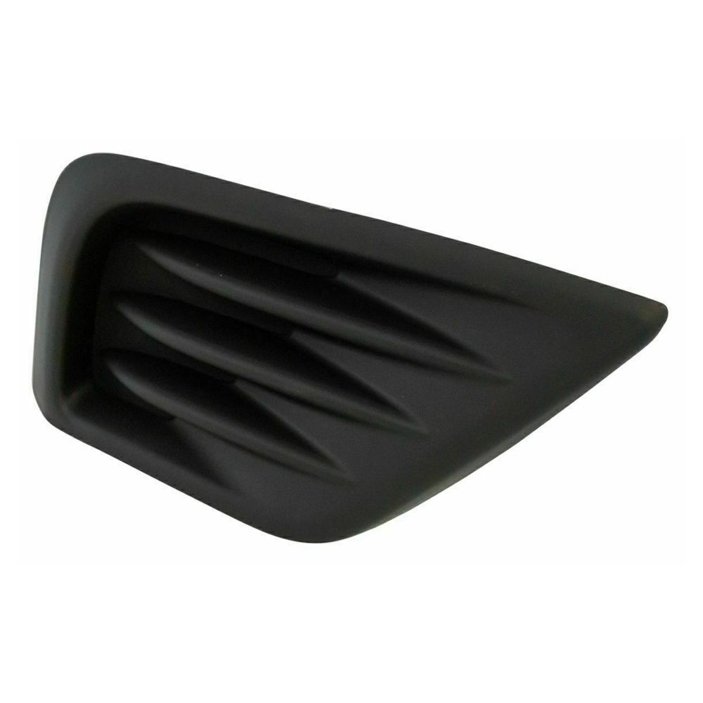 Front Fog Light Cover Left & Right Side Textured For Nissan 16-18 Nissan Altima