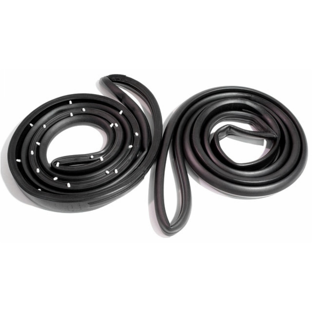 Front Door Seal Rubber Weatherstrip Pair Set For LeSabre Deville Impala Delta 88