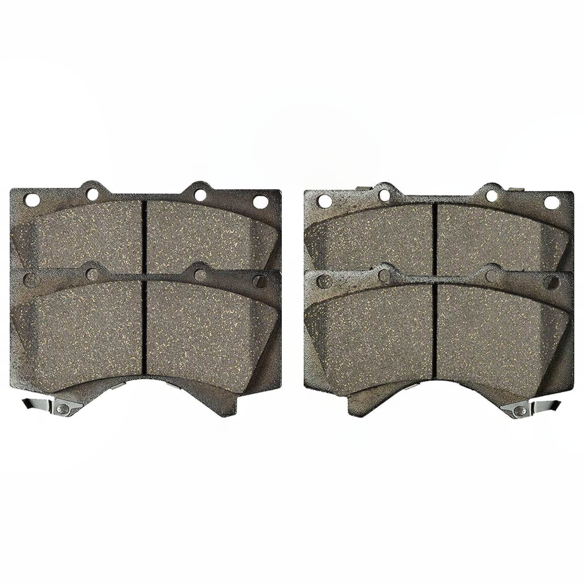 Front And Rear Ceramic Brake Pad Kit For LX570 Land Cruiser Sequoia Tundra