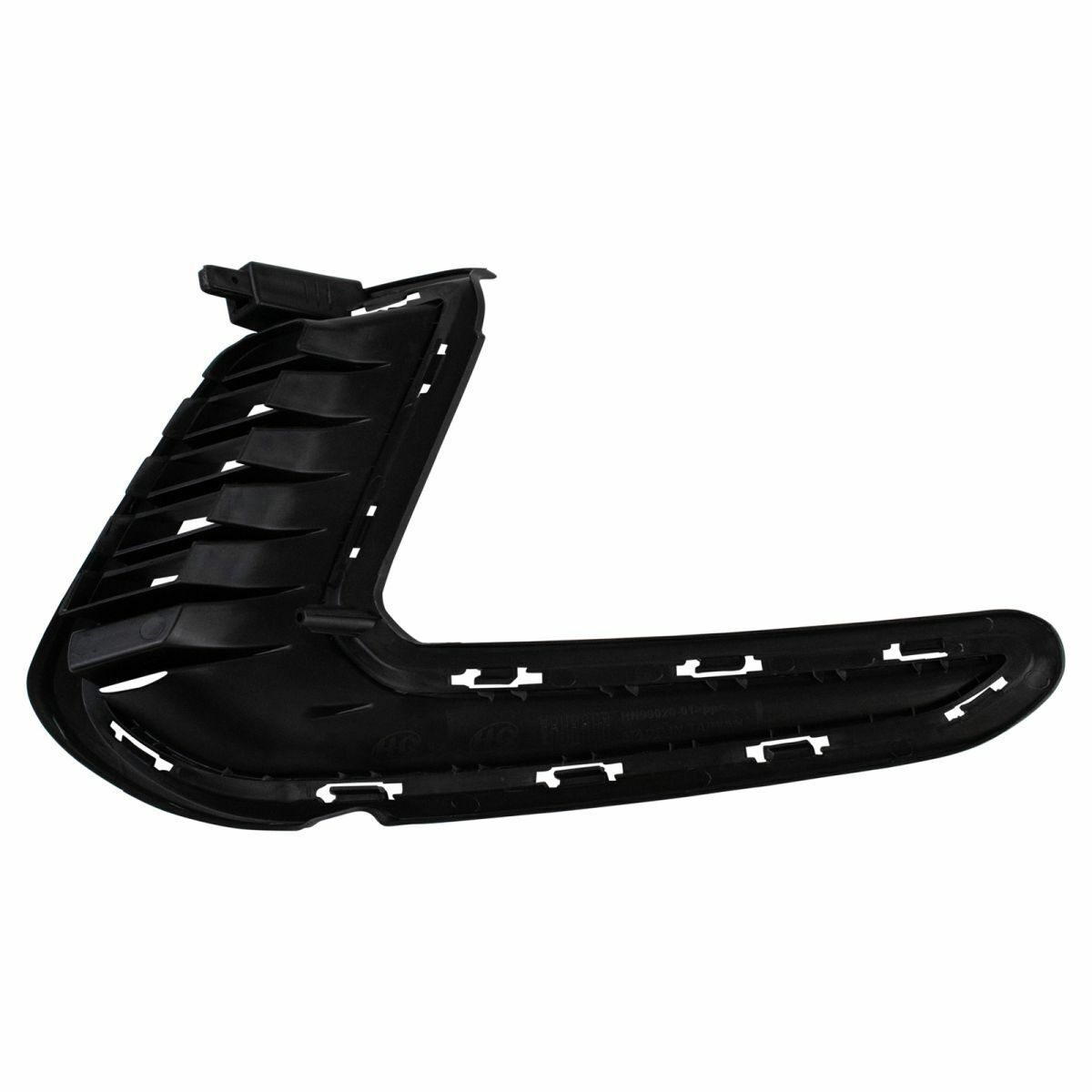 Front Bumper Fog Light Hole Cover Insert Set Left/Right Sides For 17-18 Elantra