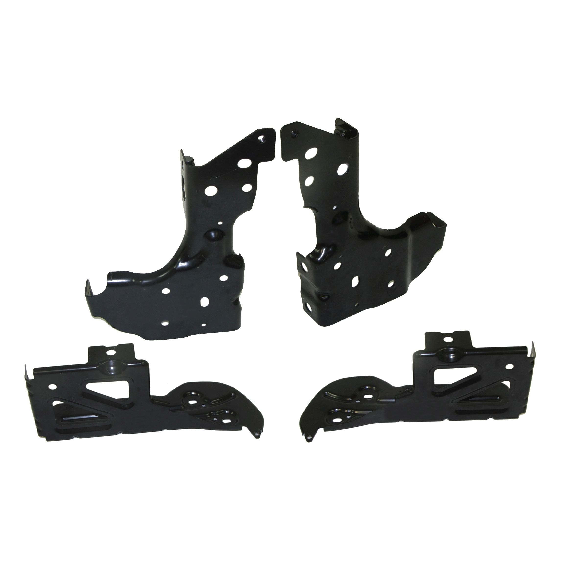 For 2014-2018 GMC Sierra 1500 Rear Bumper Impact Brace Mounting Bracket 4pcs