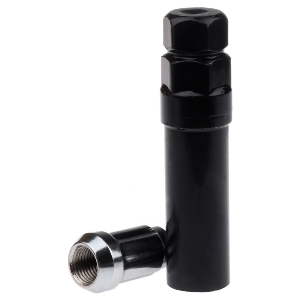 20-pcs Chrome Finish 1/2"-20 Spline Acorn Closed End Lug Nuts For Ford Jeep