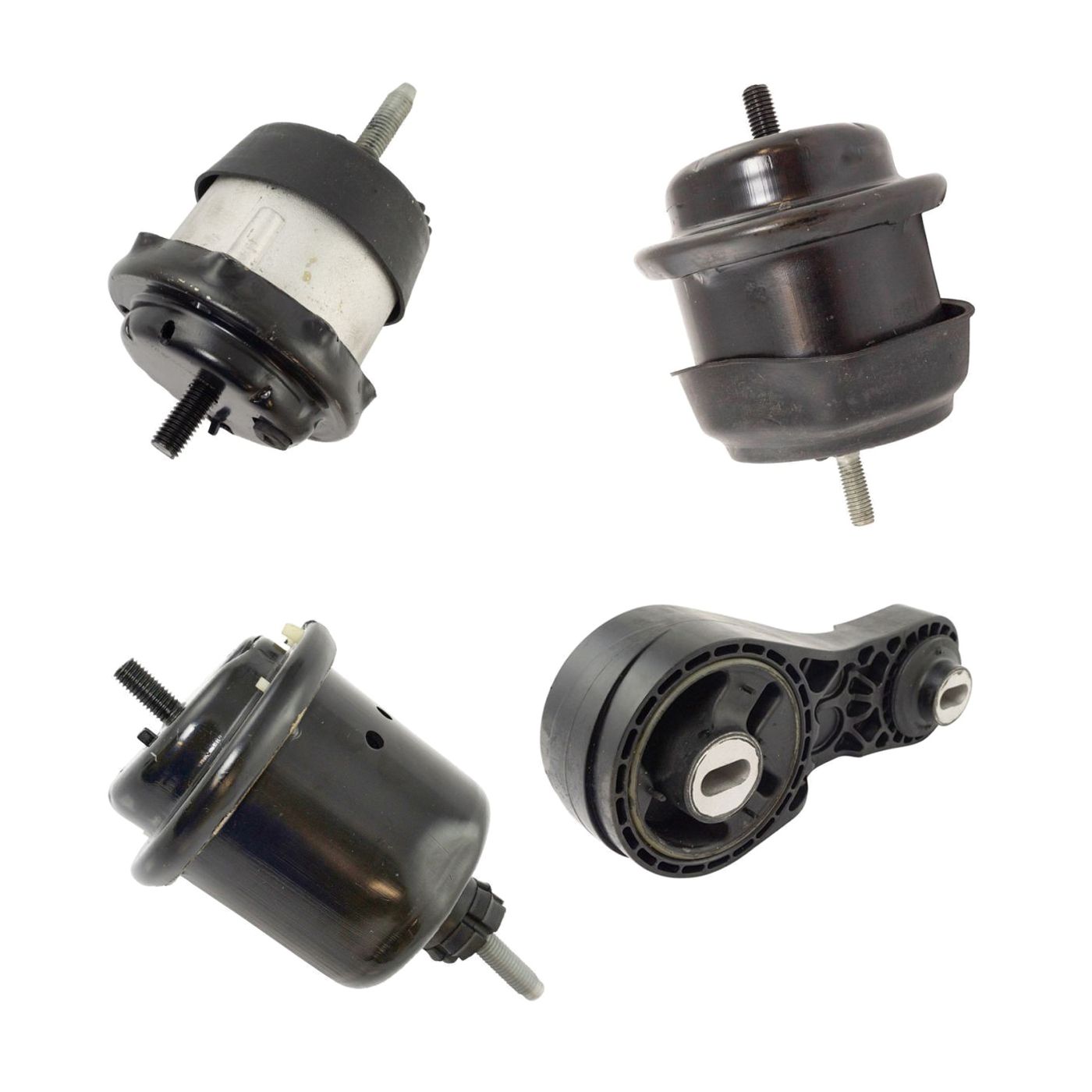 4-pc Engine & Transmission Motor Mount Kit Set For 12-13 Enclave Base Arcadia