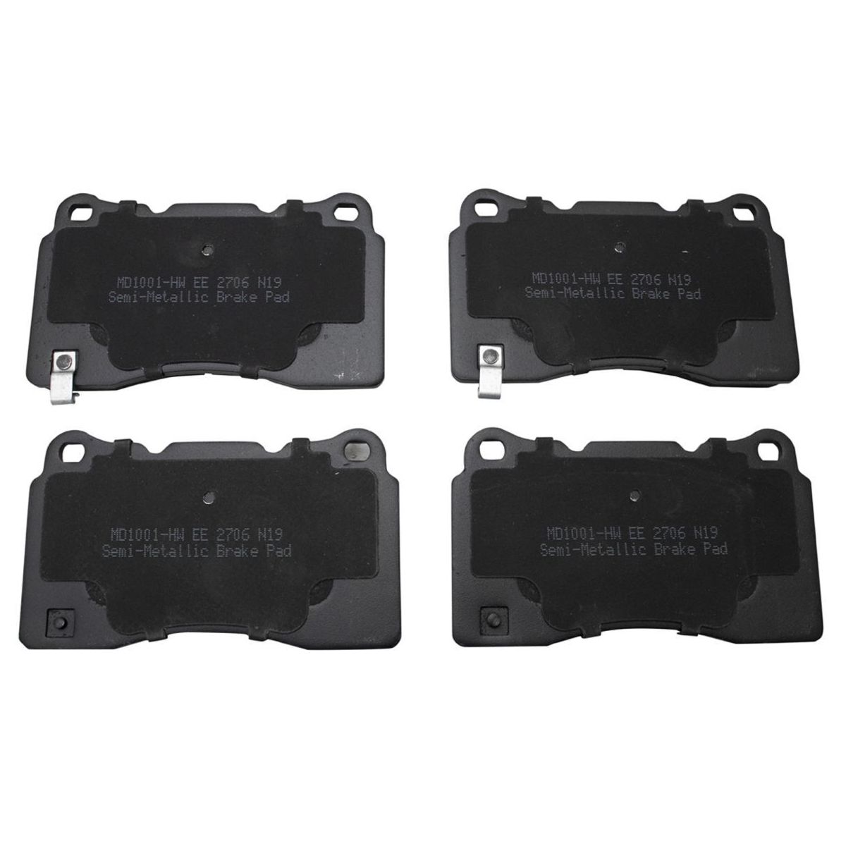 Brake Pad Kit Evolution EVO For 18 Regal Sportback GS Cadillac 13-18 ATS Base V