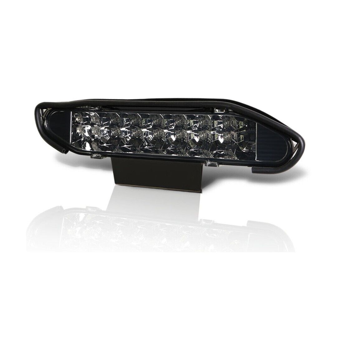 Fits 2000-2004 Nissan Xterra [Chrome/Smoke] LED Third 3rd Brake Light Tail Lamp