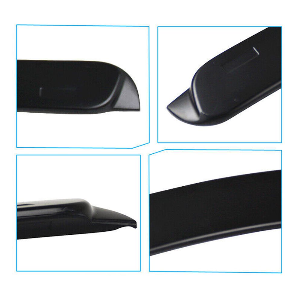 Fits 99-05 BMW E46 3-Series Sedan 4-Door Unpainted ABS Rear Window Roof Spoiler