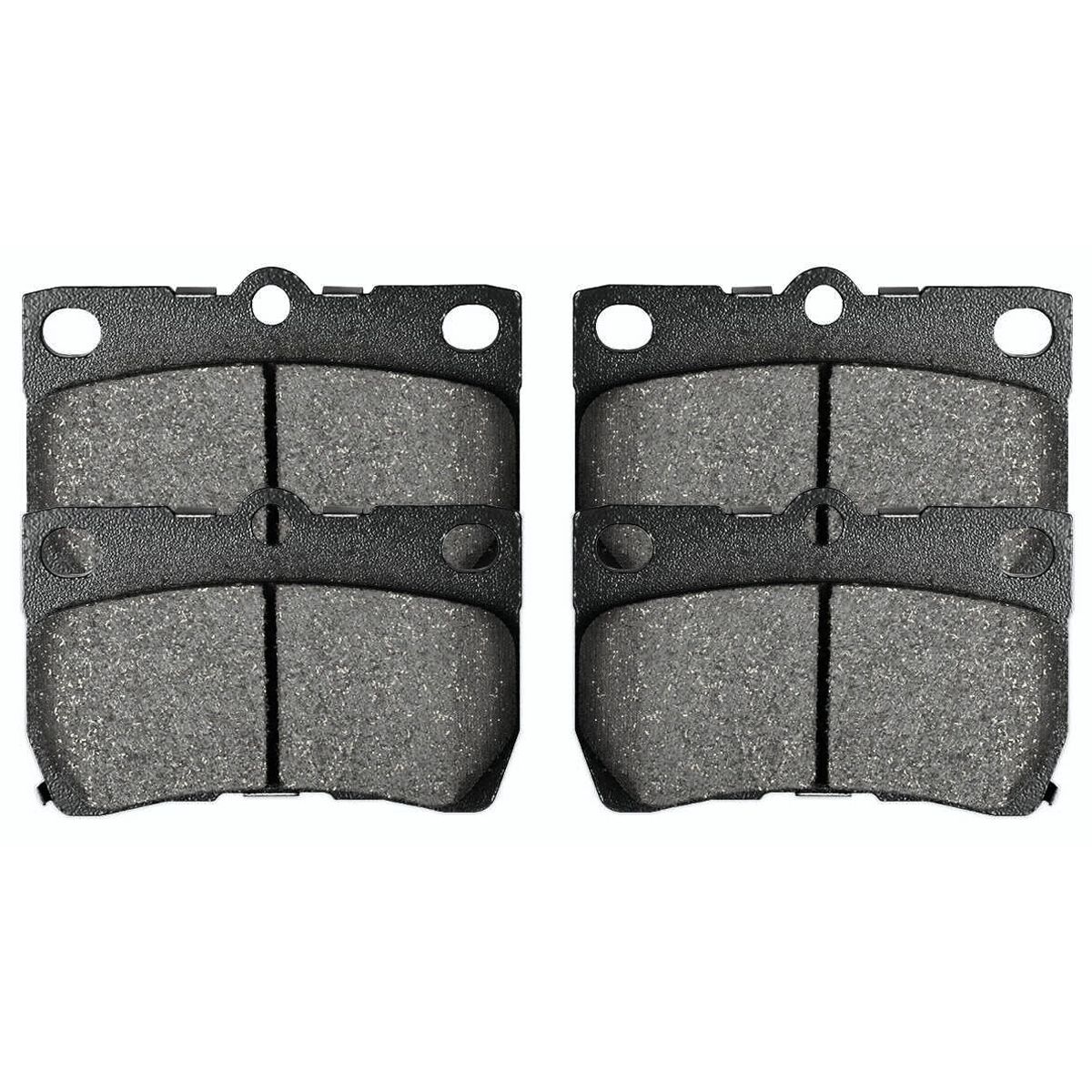 Rear Drilled And Slotted Brake Rotors Silver & Pads For Lexus IS250 GS350 IS350
