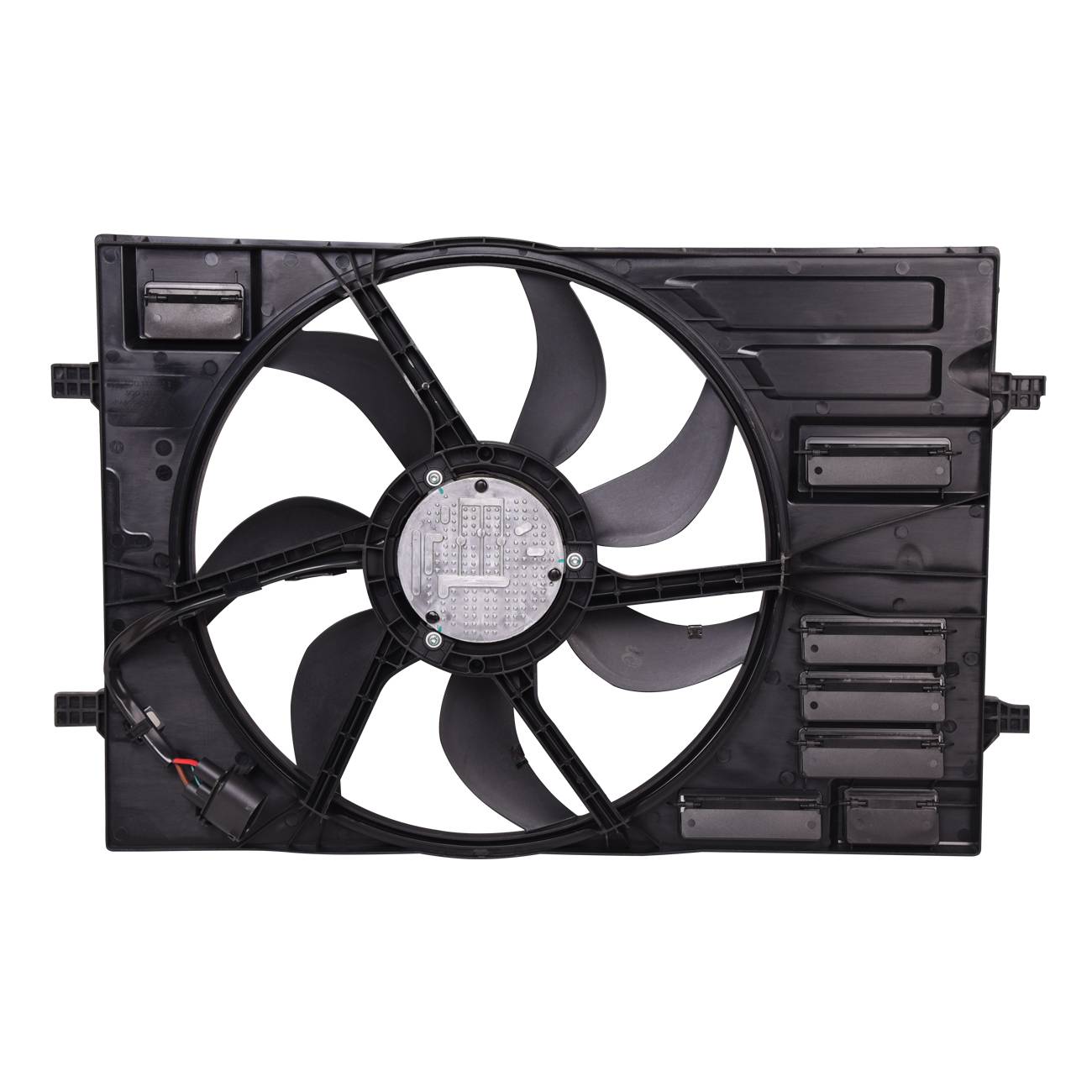 Radiator Cooling Fan Assembly For GTI Golf SportWagen Audi A3 5Q0121203CL