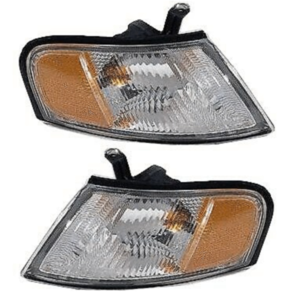 4 PCS - Corner Light For Nissan 98-99 Altima Set Left & Right Incandescent W/ Bulbs