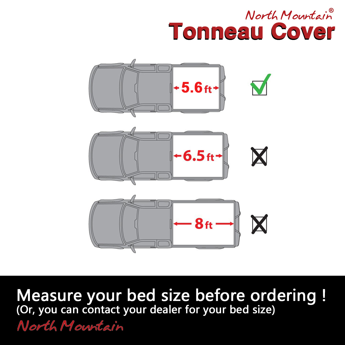 Soft Roll-Up Tonneau Cover Fit Dodge Ram 09-18 19+ Classic 5'7" Fleetside Bed