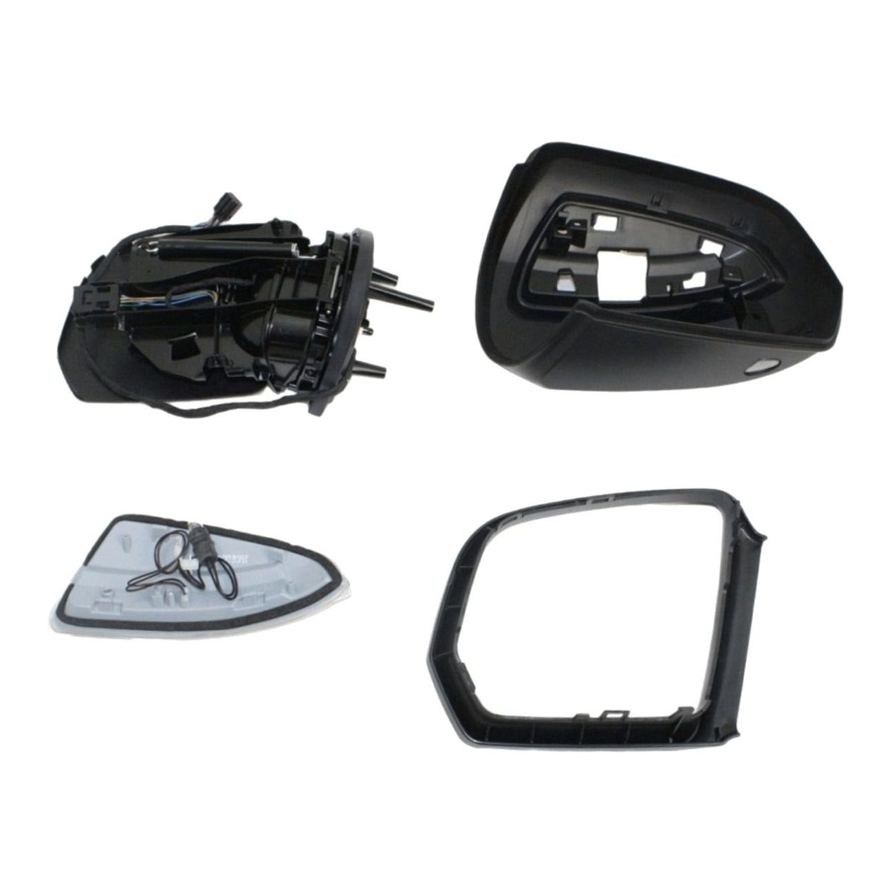 Mirror For Benz GL-Class ML-Class Manual Folding Primed Right Paintable