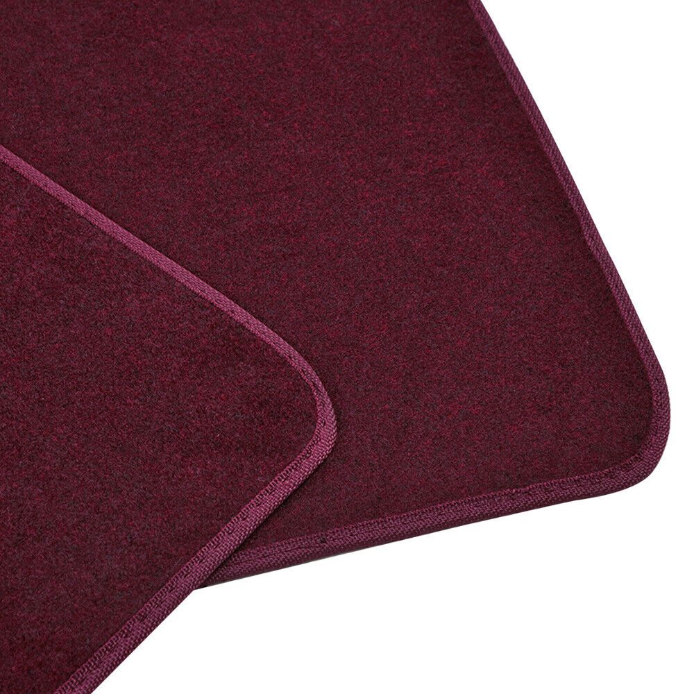 Premium Wine Red Car Floor Mats SUV For 15-18 Audi Q3 Truck Carpet Eay To Clean