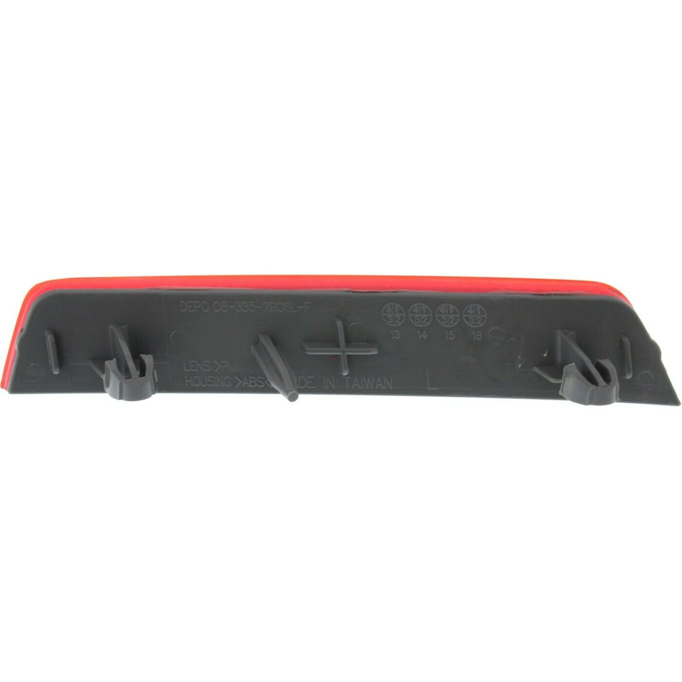 Bumper Reflector For 2010-2017 Chevrolet Equinox Sport Utility Rear Left