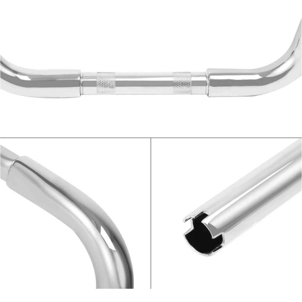 10" Rise Ape Hanger Bar 1 1/4" Handlebar For Harley-Davidson XL FLST FXST