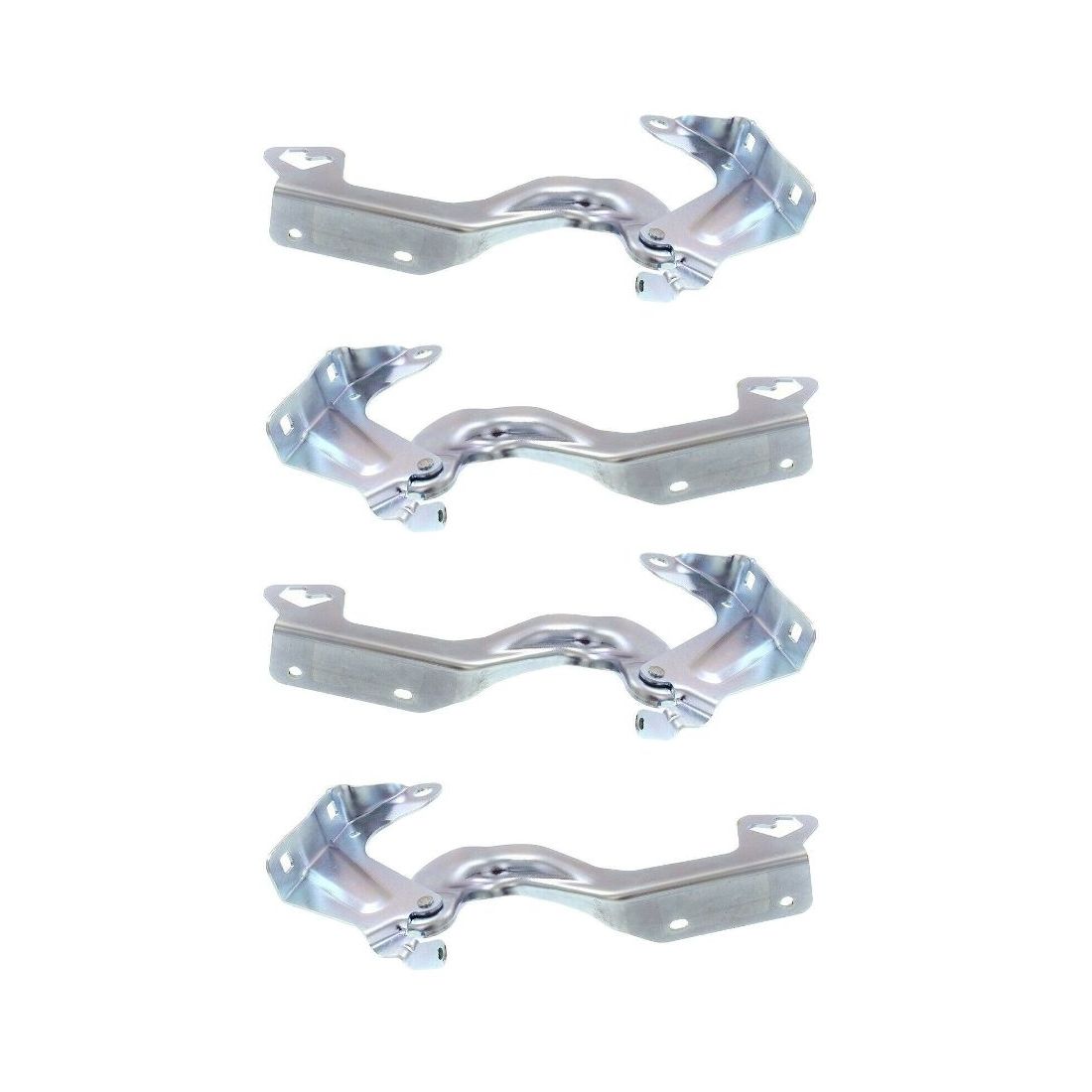 4 PCS - For 2012-2019 Versa Hood Hinges Set Driver & Passenger Side LH RH