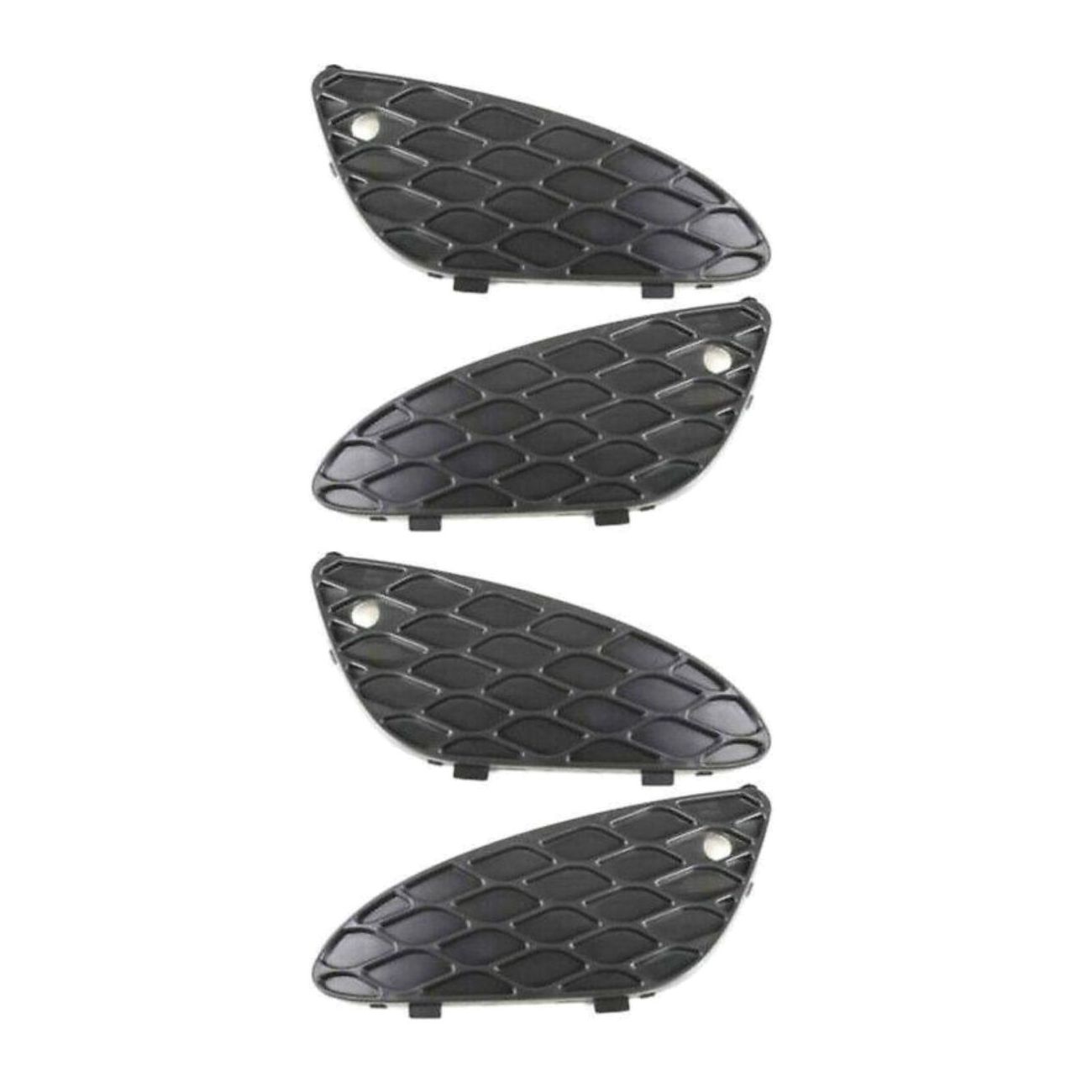 2 Sets Of - Fog Light Covers 2x Front Driver Passenger Side Sedan For Benz E-Class