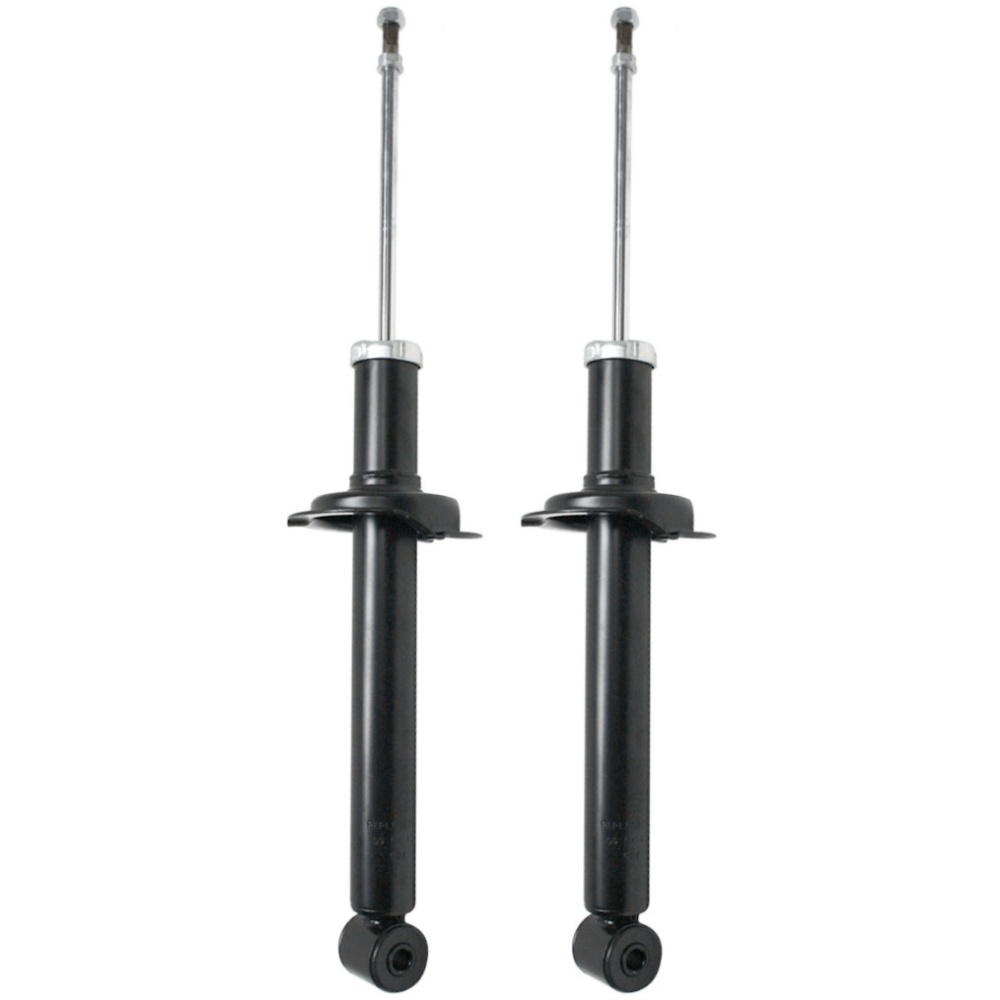 Shocks Set For Lexus 1990-1994 LS400 Twin-Tube Rear Left & Right Silver 2-Pcs