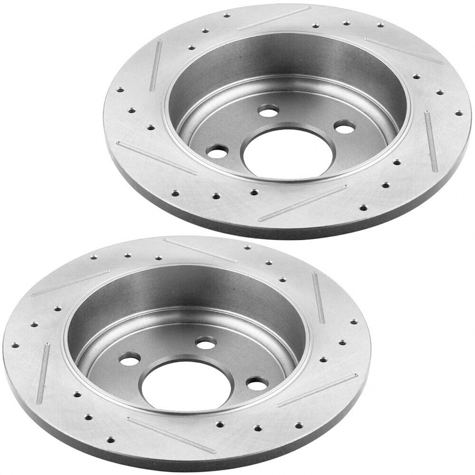 For 07 Accord Special Edition Sedan 260Mm Rear Disc Brake Rotors And Brake Pads