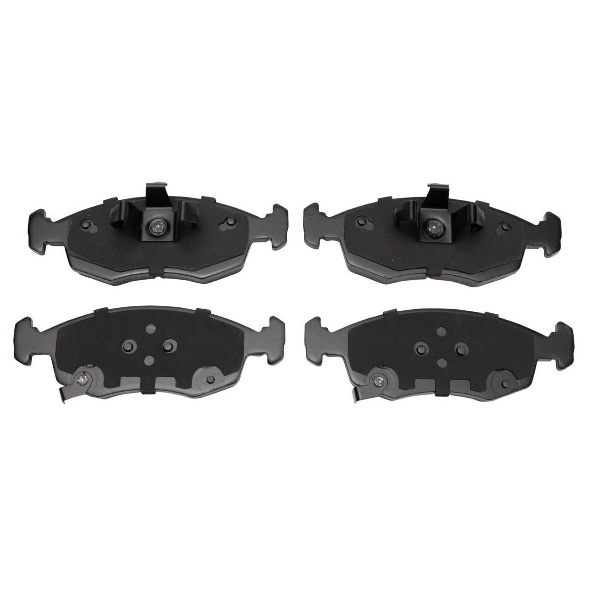 Front Ceramic Disc Brake Pad Set For 13-19 Fiat 500 Hatchback Electric E E-