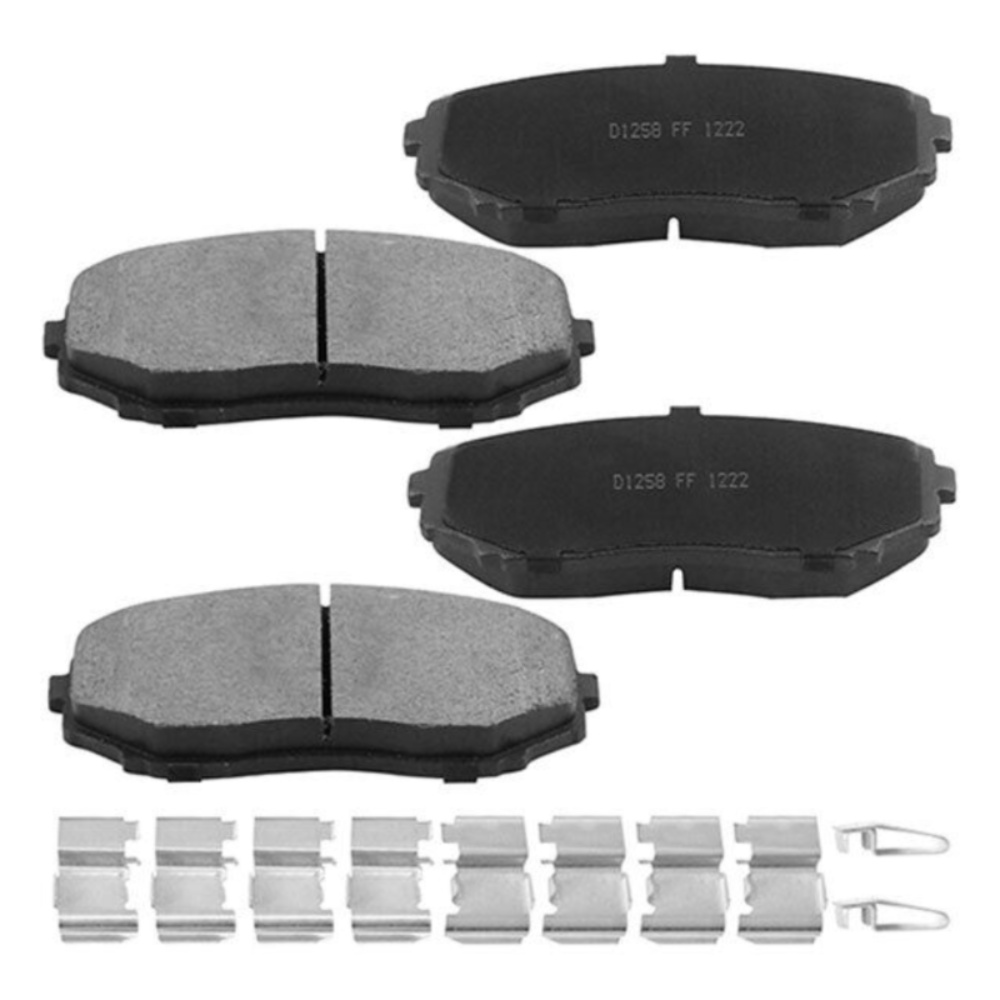 4PCS Front Ceramic Disc Brake Pads For Ford Edge Lincoln MKX Mazda CX-7 CX-9