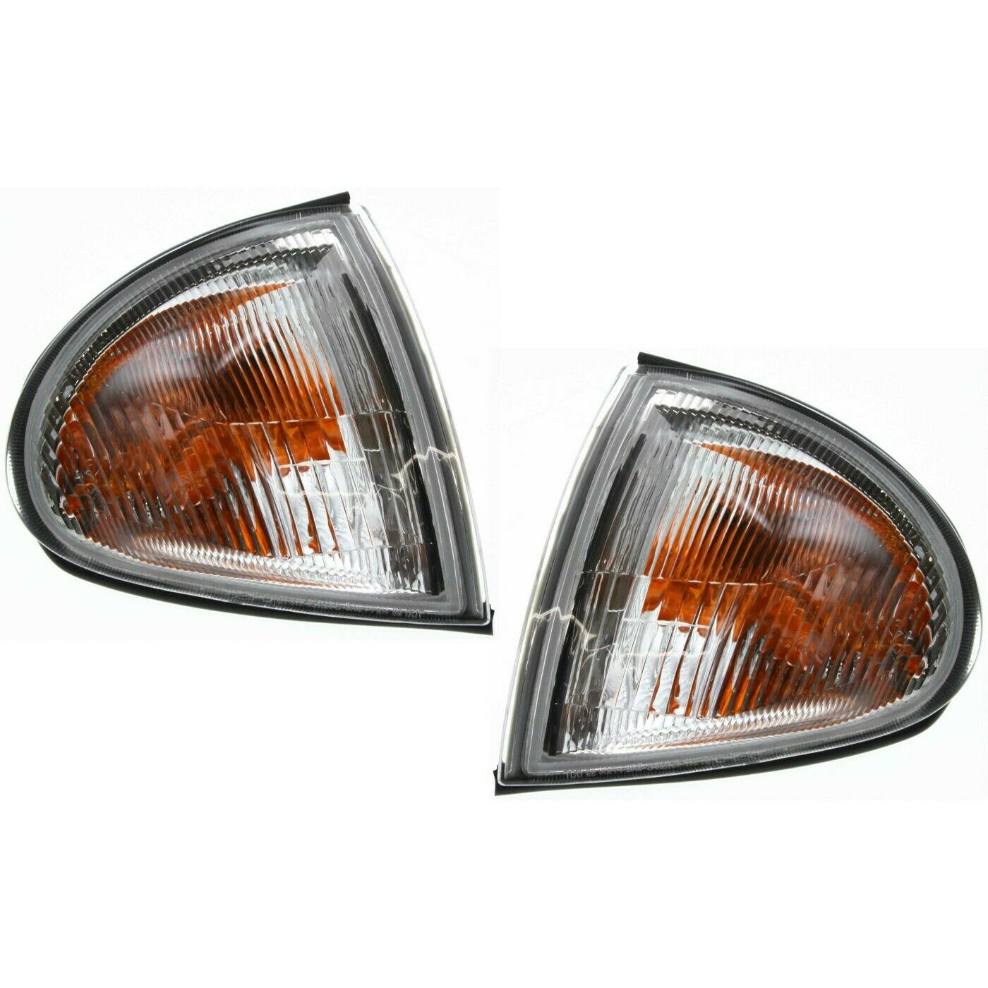 Turn Signal Light For 93-97 Civic Del Sol Coupe Plastic Lens LH & RH Set Of 2