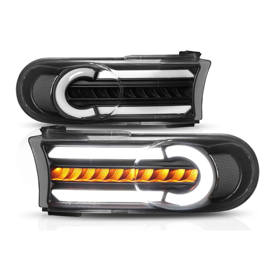 For FJ Cruiser A86536-1LCKB70CJFBLLB SIGNAL/led BAR} Black/Clear Corner Light