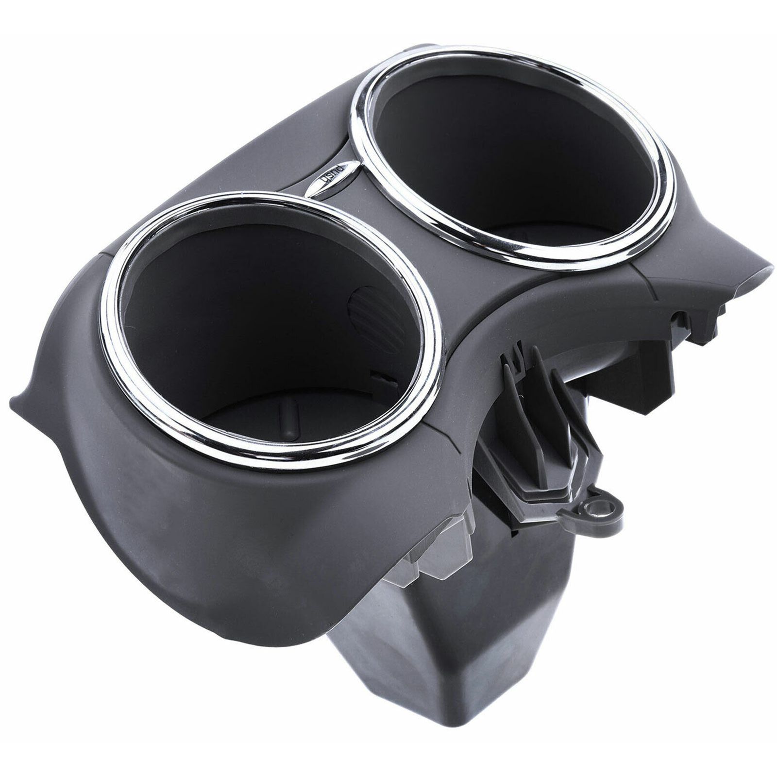 Front Dual Cup Holder For Mercedes-Benz W219 CLS55 AMG CLS500 2006-2011 Gray