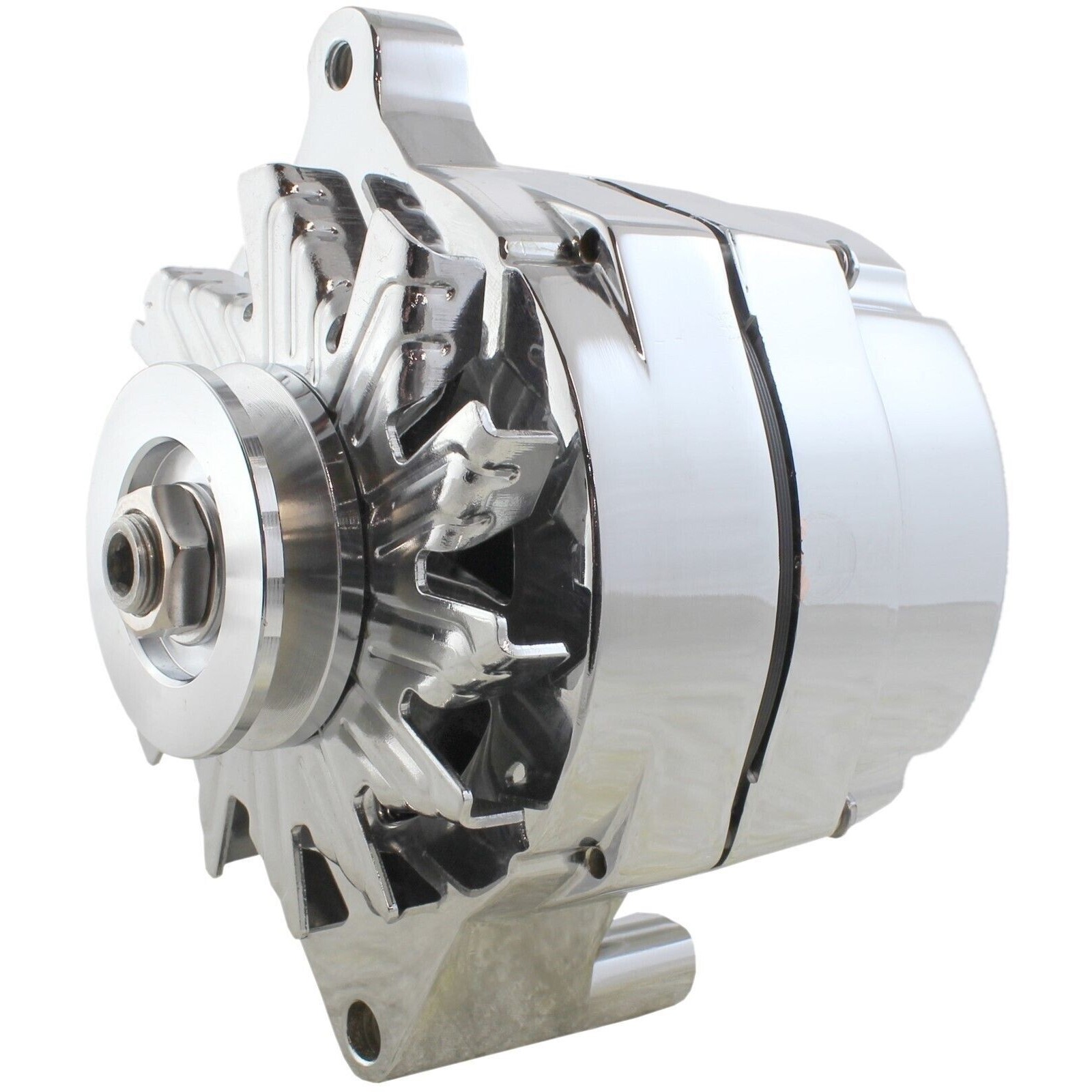 Chrome SB 1G Style 110 Self Exciting Alternator 289 302 351 V8 10SI V