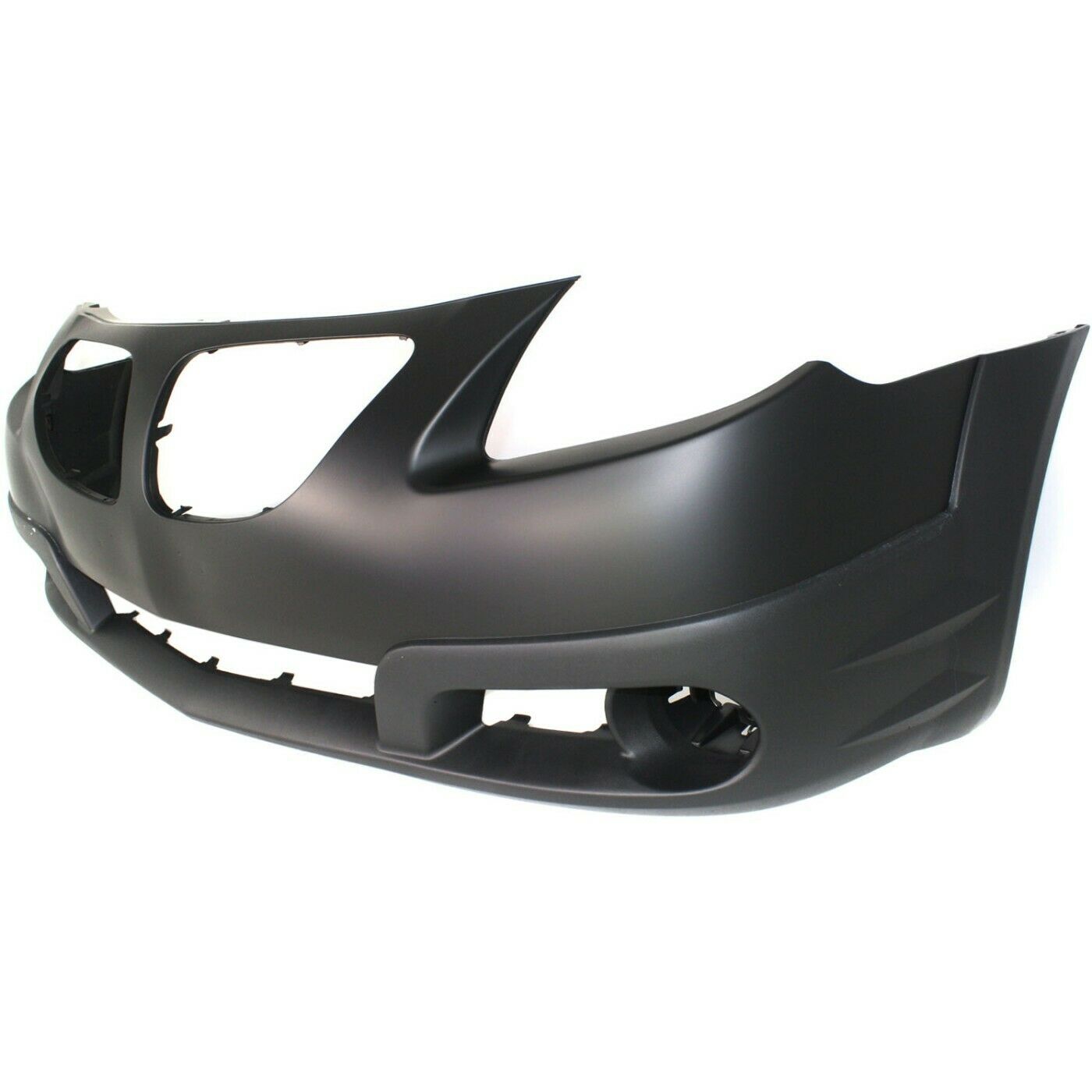 Front Bumper Cover For 2005-2008 Vibe Base 2005-2006 Vibe GT W/ Fog Lamp Holes