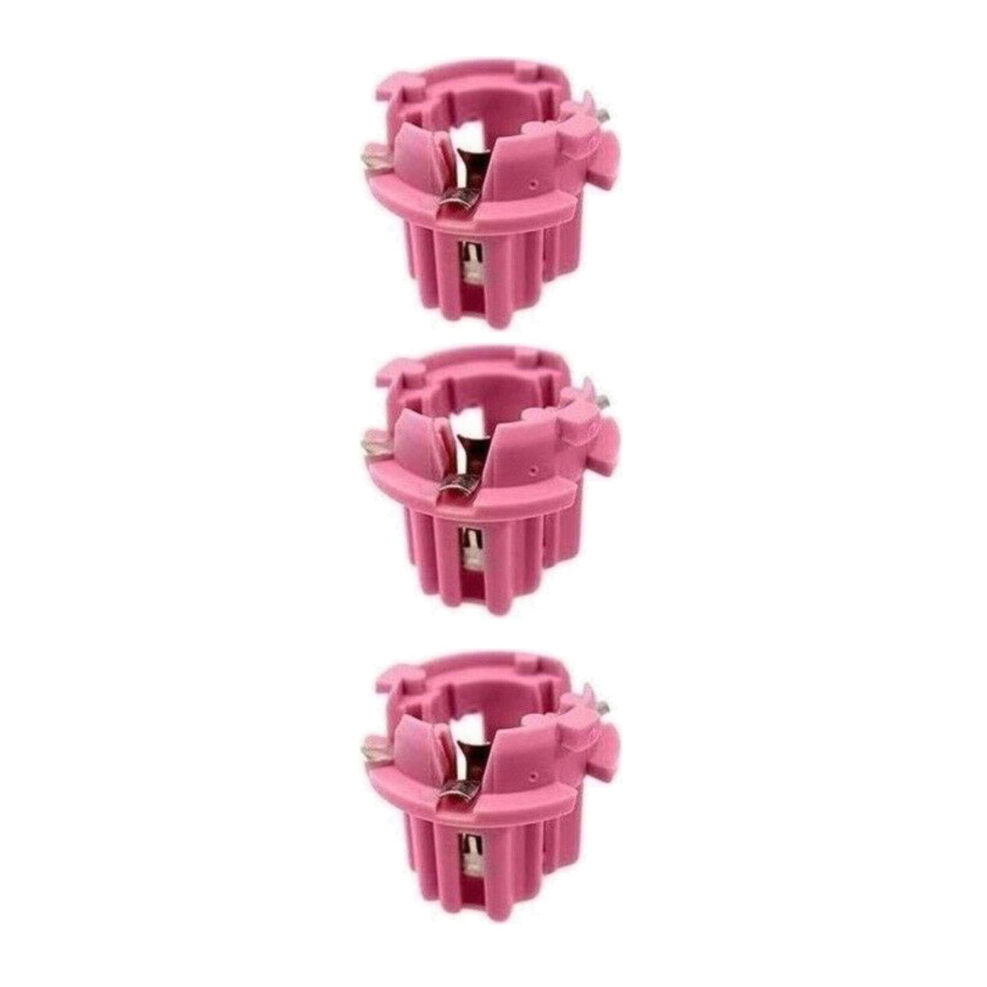 3 Sets Of - Genuine Light Bulb Socket-Pink For Mercedes-Benz W210 W215 W220