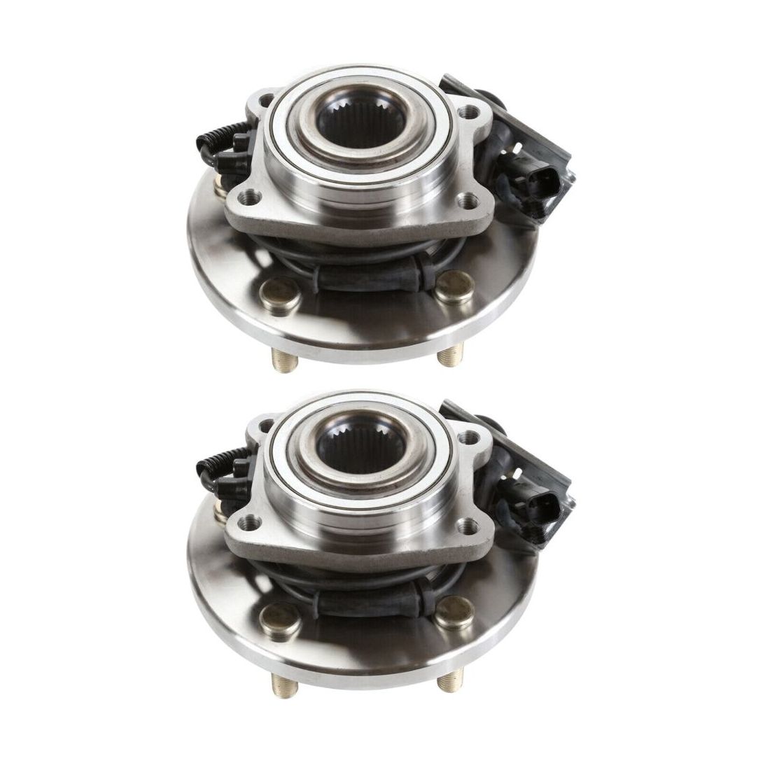 2 Sets Of - Front Wheel Hub Bearing For Grand Caravan Routan Town & Country 3.8L V6