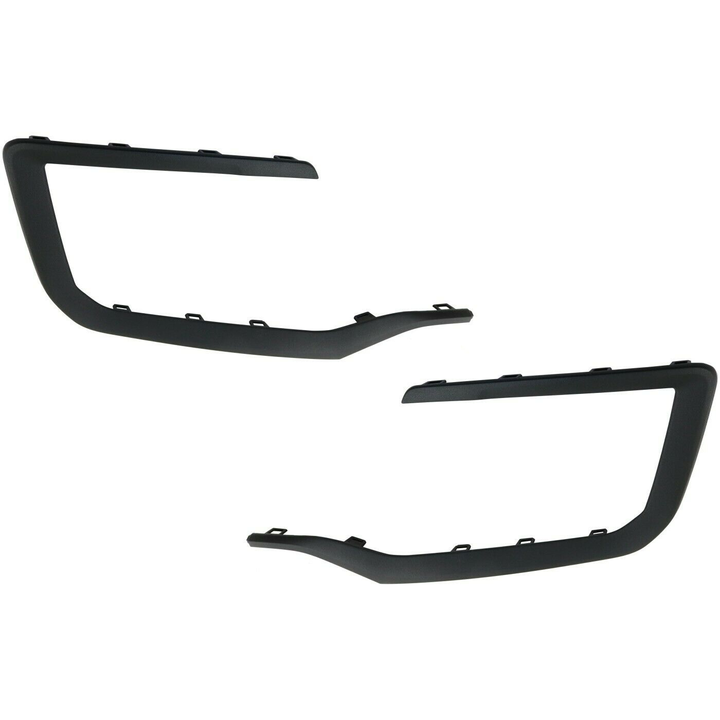 For 16-17 GMC Terrain Bumper Face Bar Trims Molding Step Pads 2pcs Pair