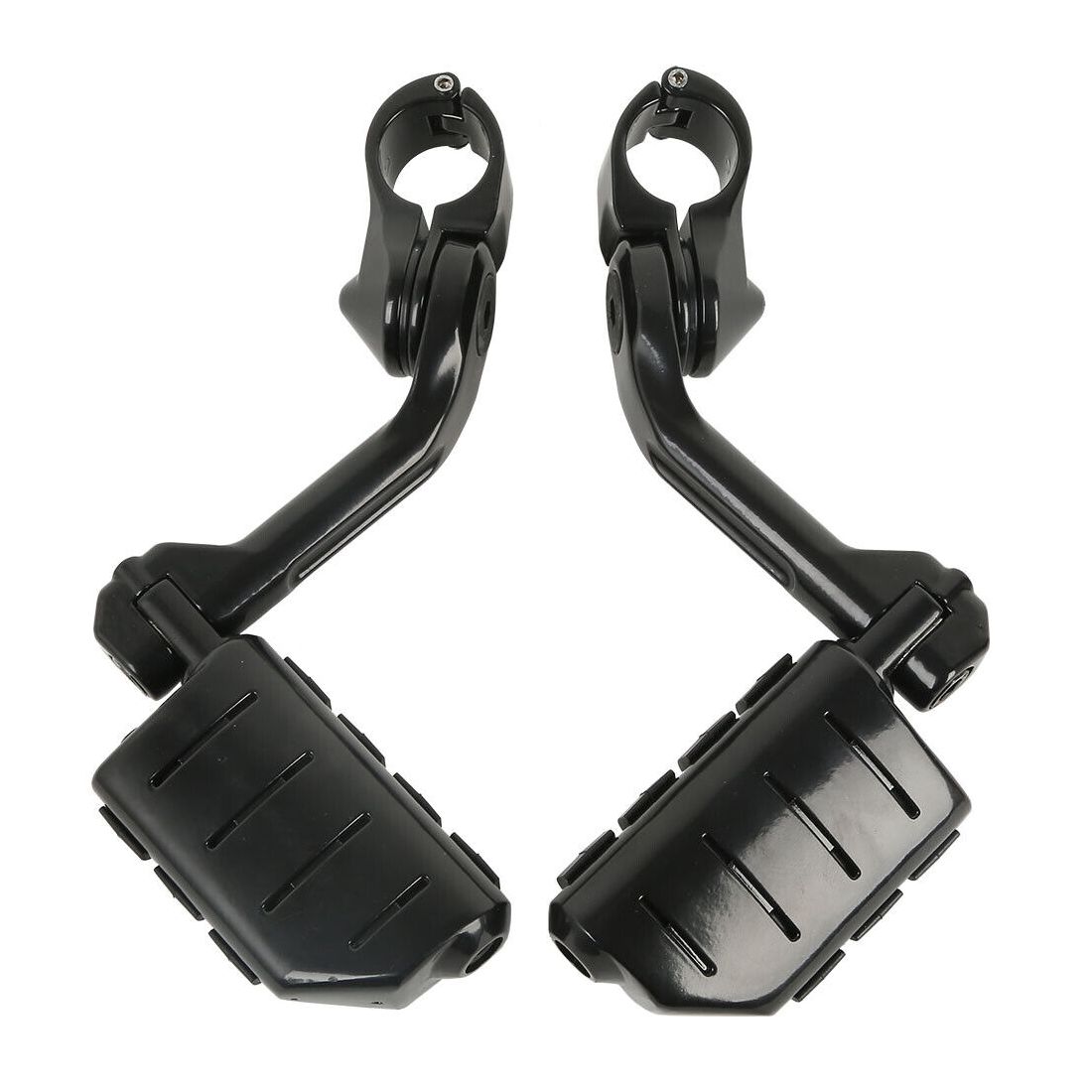 For 2009 Honda VTX1800 1-1/4" Highway Engine Guard Long Angled Foot Pegs Mount