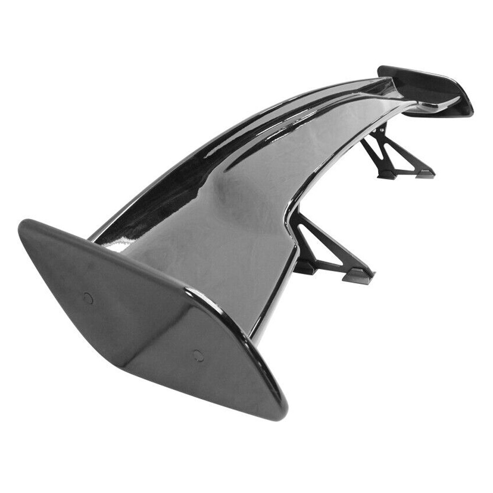 Fits Toyota Adjustable 57 Inch GT Wing Spoiler JDM Glossy Black Trunk Lip