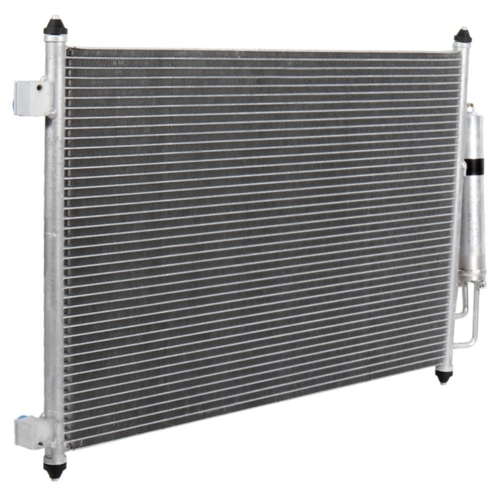 2 Sets Of - Aluminum AC Condenser For Nissan 08-14 Rogue 14-15 Rogue Select 2.5L L4