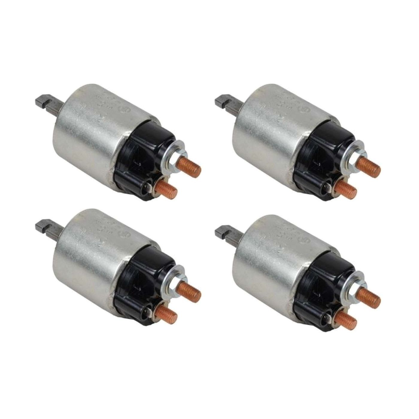 4 Sets Of - 12V Terminal Starter Solenoid For 84-89 Accord 84-87 Civic 83-91 Prelude