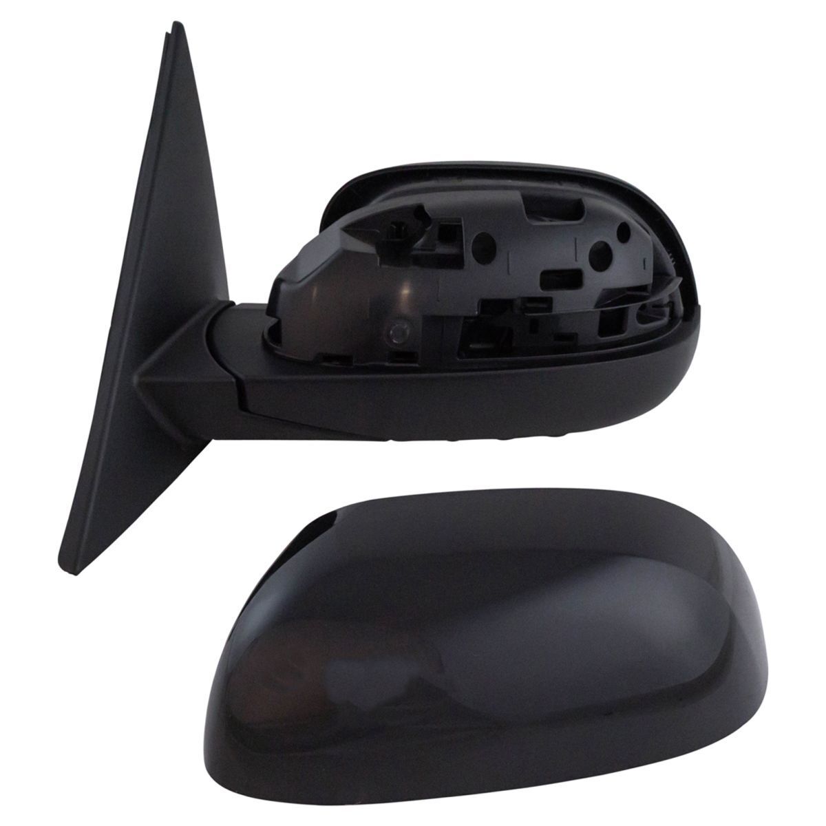 Mirror Power Smooth Black Driver Side Left For Kia 2014-2018 Soul Hatchback