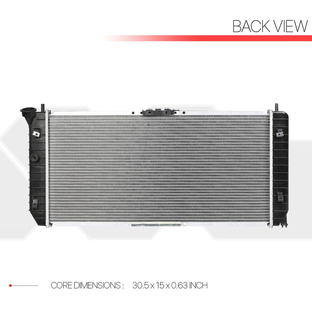 For 00-05 LeSabre A86536-7432ARMEO 3.8 AT Aluminum Factory Replacement Radiator